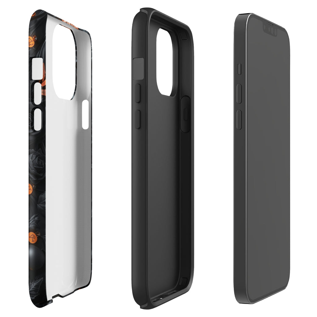 Dark Floral Glow Tough Case for iPhone 13 Pro Max
