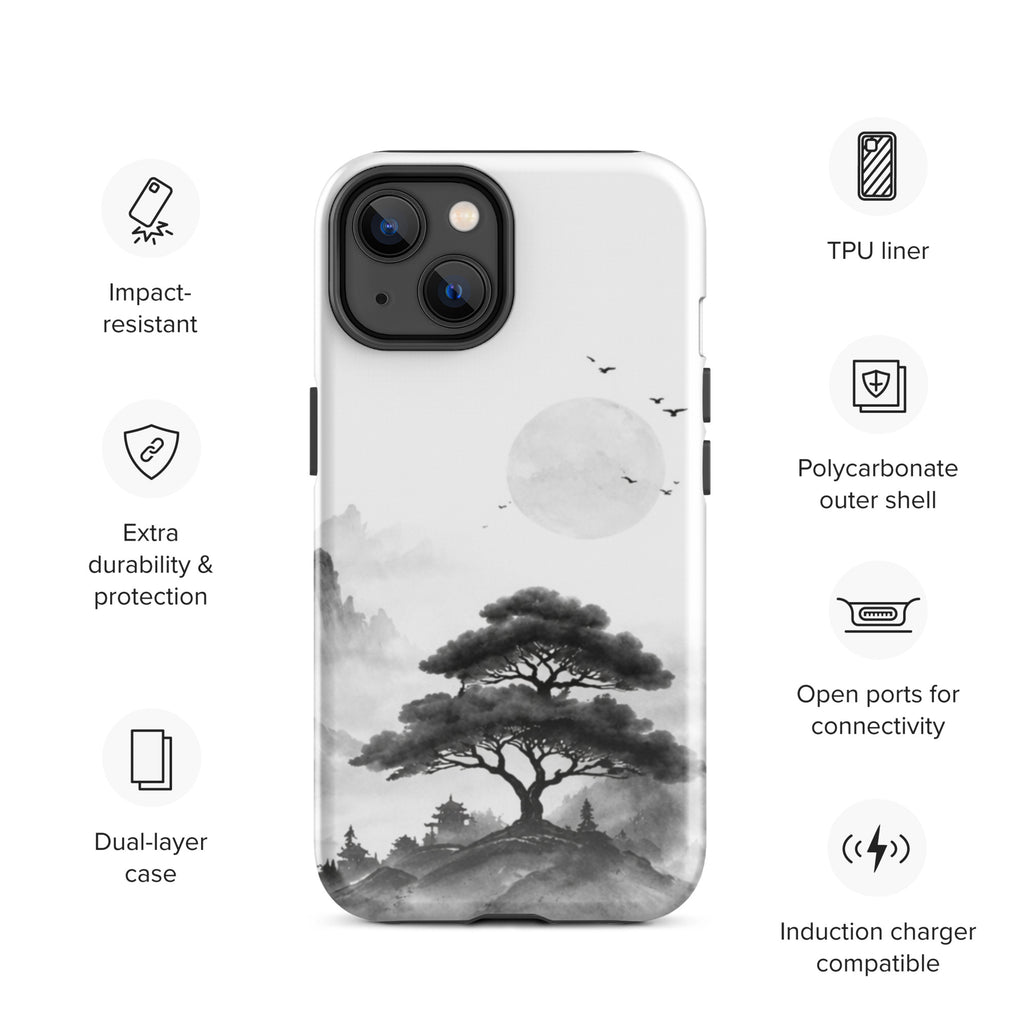 Silent Mountain Tough Case for iPhone 14