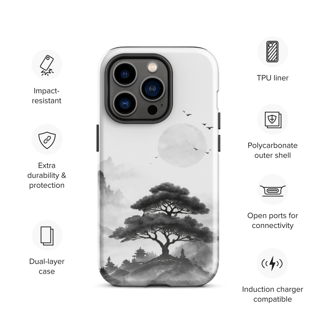 Silent Mountain Tough Case for iPhone 14 Pro