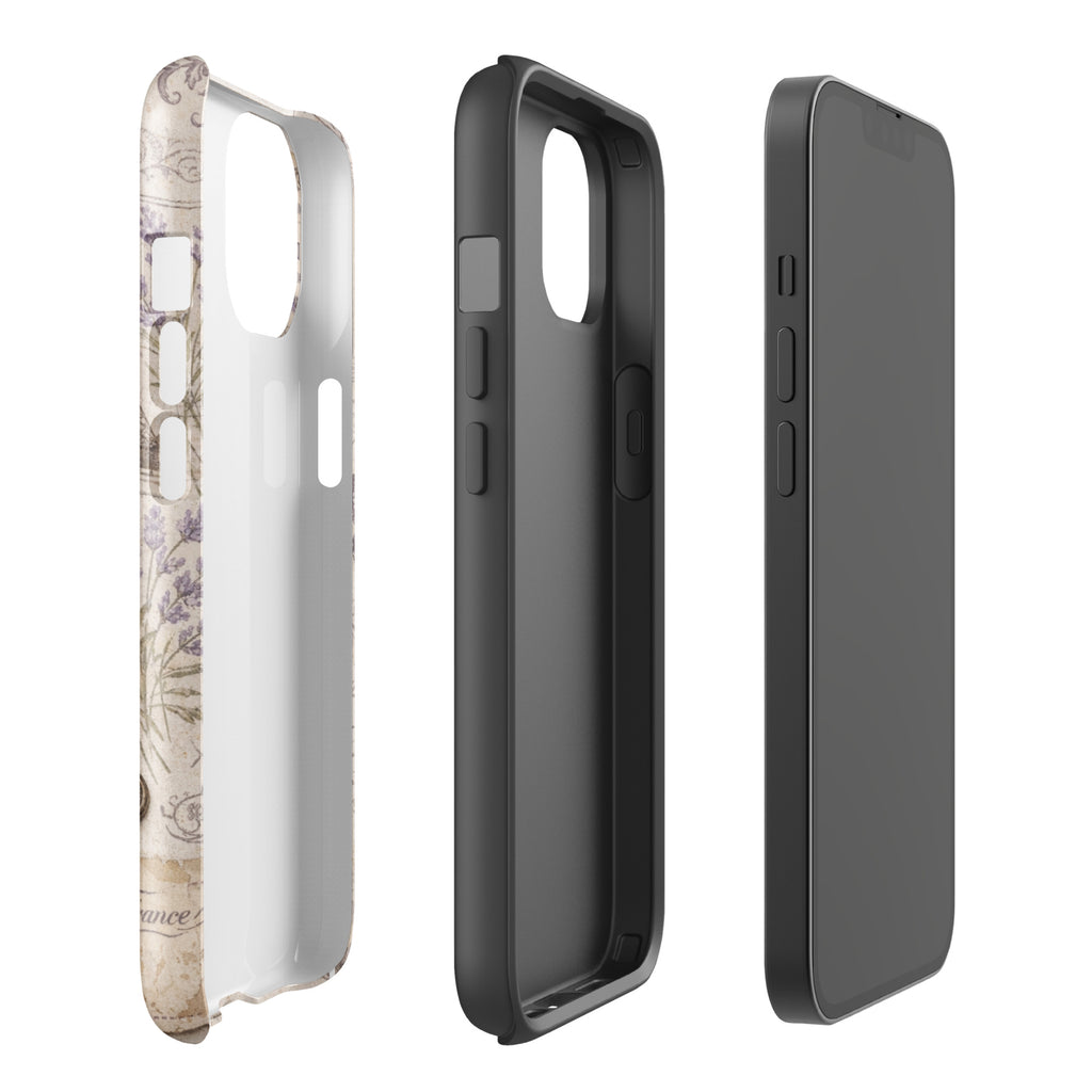 Vintage Paris Lavender Tough Case for iPhone 14