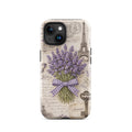 Vintage Paris Lavender Tough Case for iPhone 15