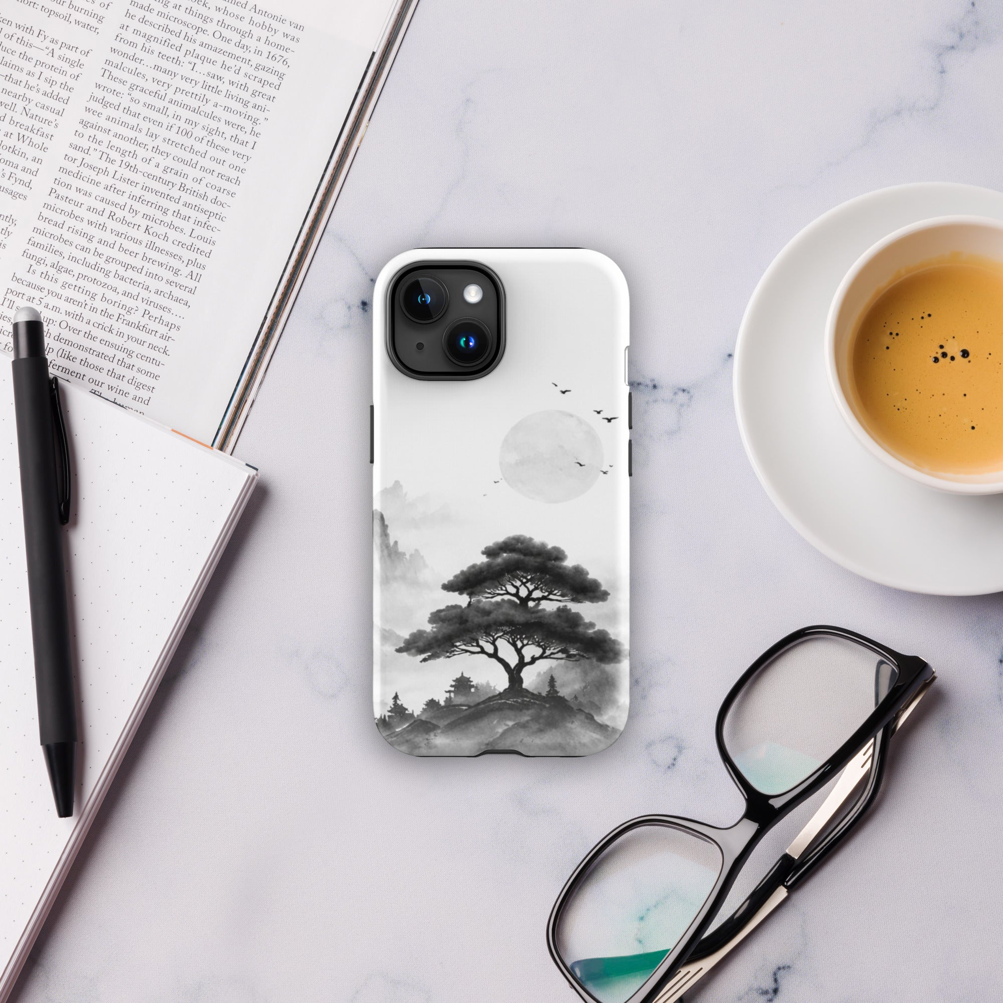 Silent Mountain Tough Case for iPhone 15