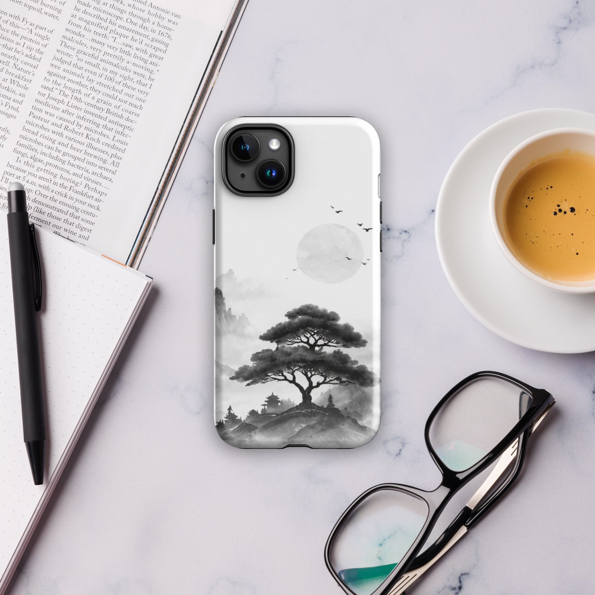 Silent Mountain Tough Case for iPhone 15 Plus