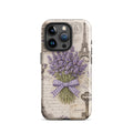 Vintage Paris Lavender Tough Case for iPhone 15 Pro