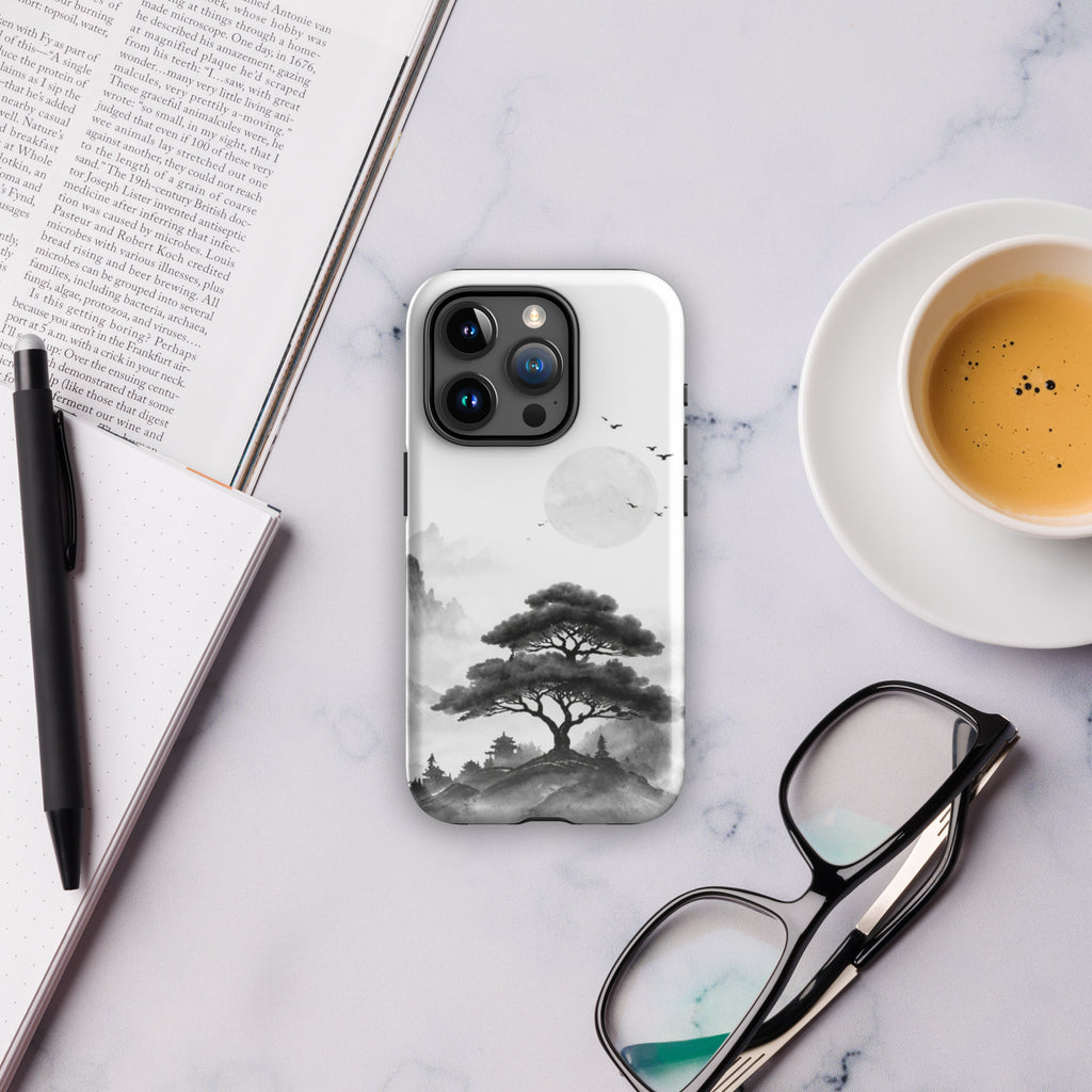 Silent Mountain Tough Case for iPhone 15 Pro