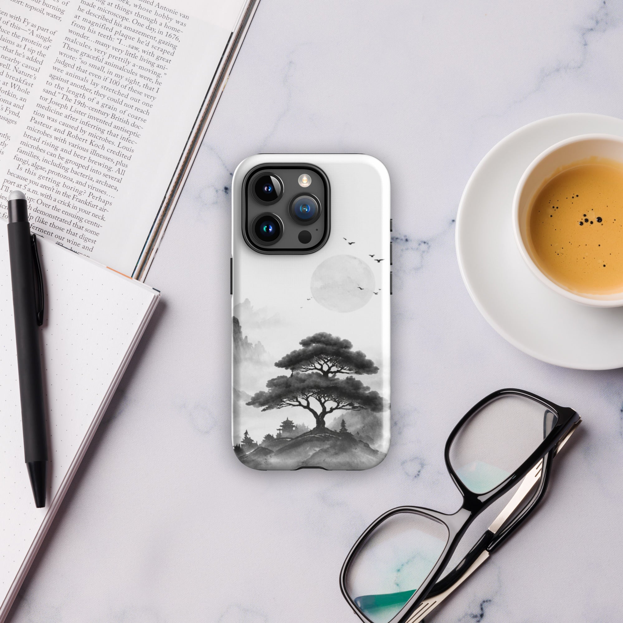 Silent Mountain Tough Case for iPhone 15 Pro