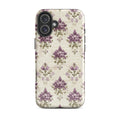 Vintage Floral Damask Tough Case for iPhone 16 Plus