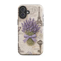 Vintage Paris Lavender Tough Case for iPhone 16 Plus