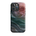 Elegant Rose Marble Tough Case for iPhone 16 Pro Max