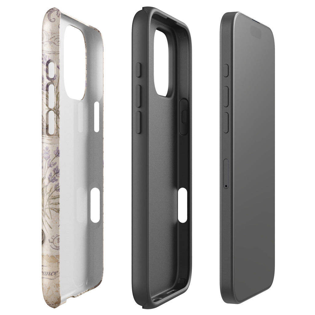 Vintage Paris Lavender Tough Case for iPhone 16 Pro Max