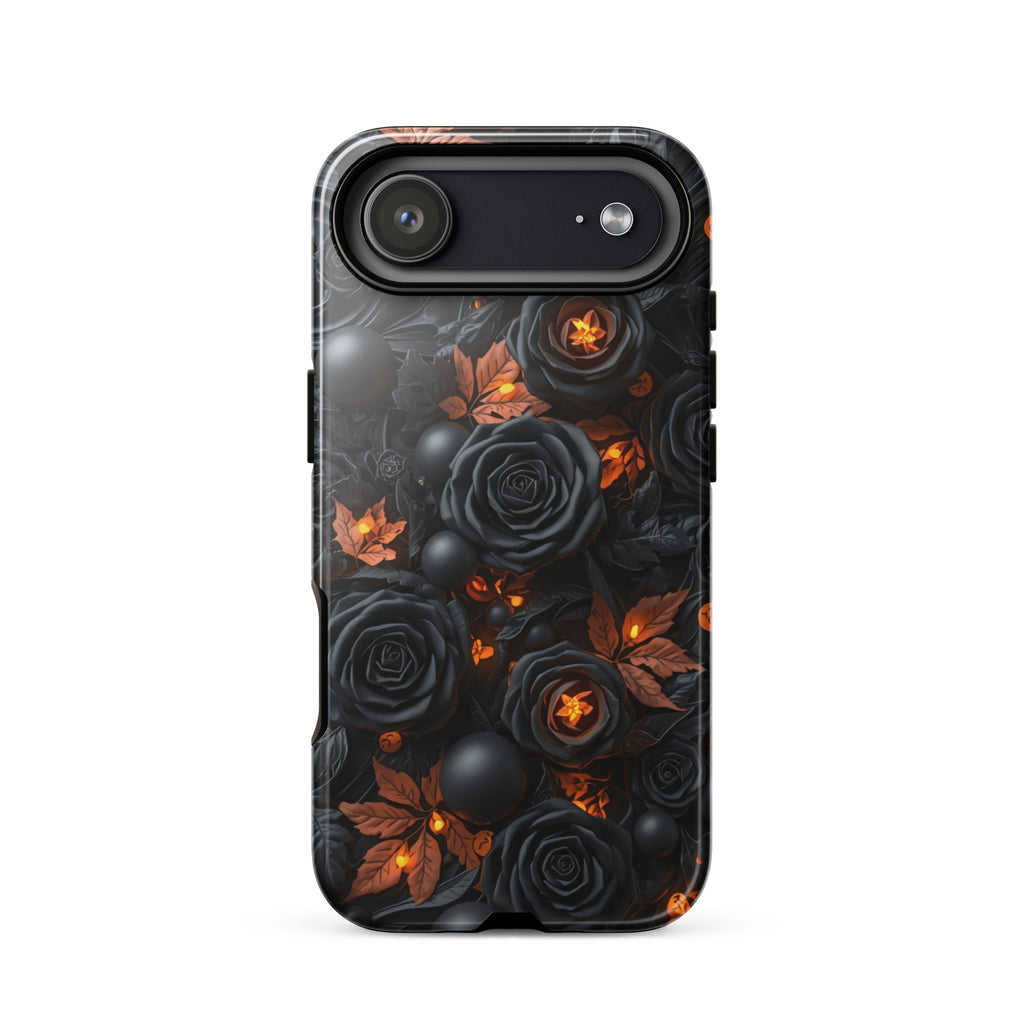 Dark Floral Glow Tough Case for iPhone 17 Air