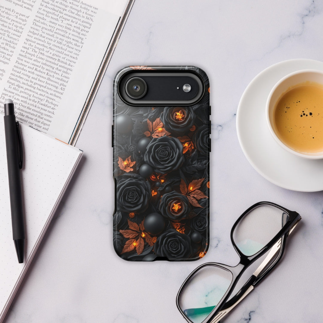 Dark Floral Glow Tough Case for iPhone 17 Air