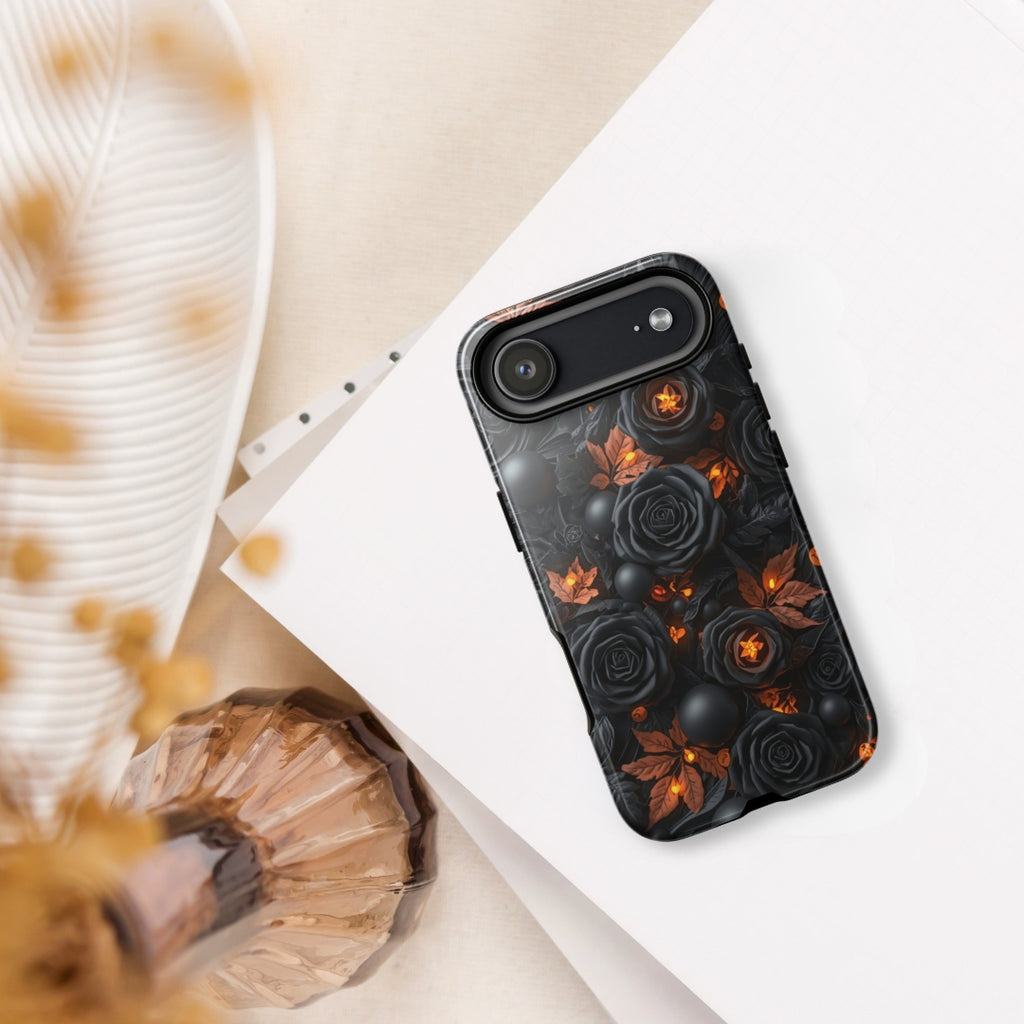 Dark Floral Glow Tough Case for iPhone 17 Air