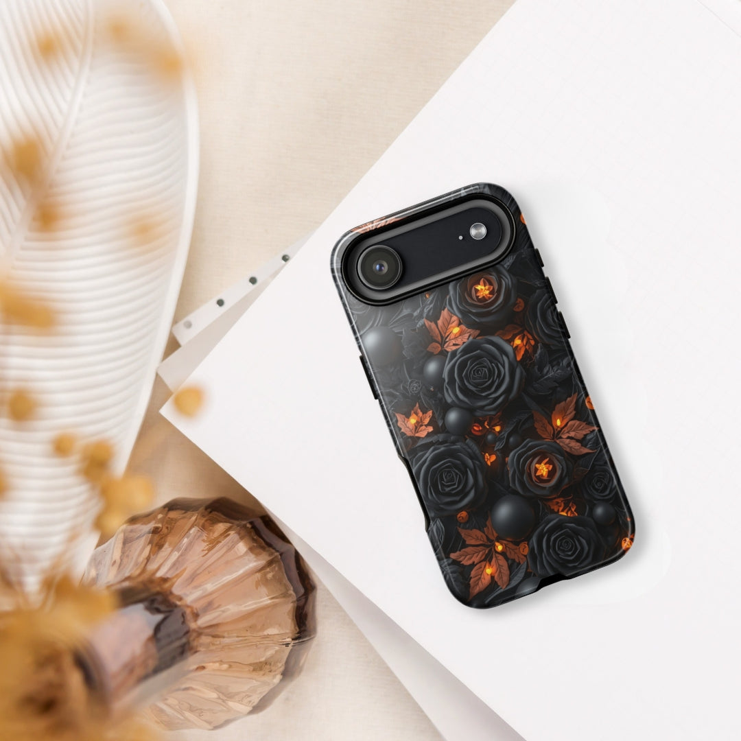 Dark Floral Glow Tough Case for iPhone 17 Air