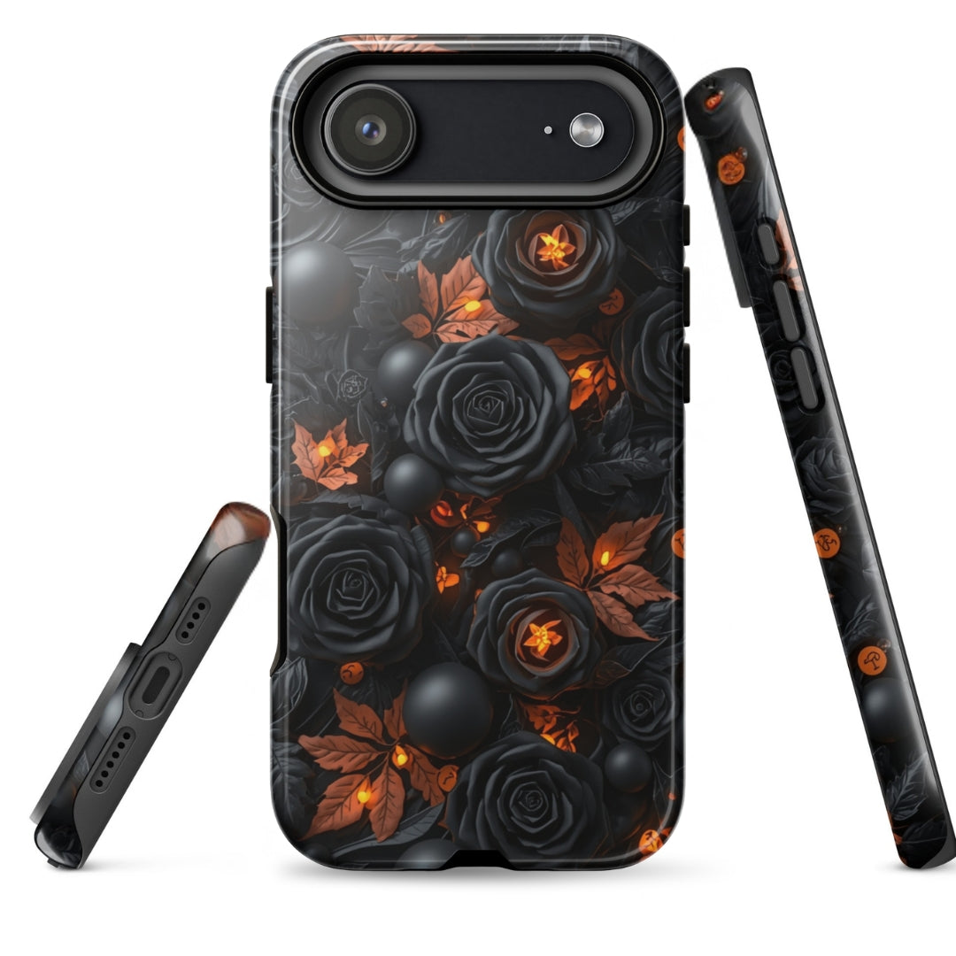Dark Floral Glow Tough Case for iPhone 17 Air