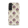 Vintage Floral Damask Tough Case for Samsung Galaxy S22 Plus – Dual Layer Protective Phone Case (Glossy or Matte)